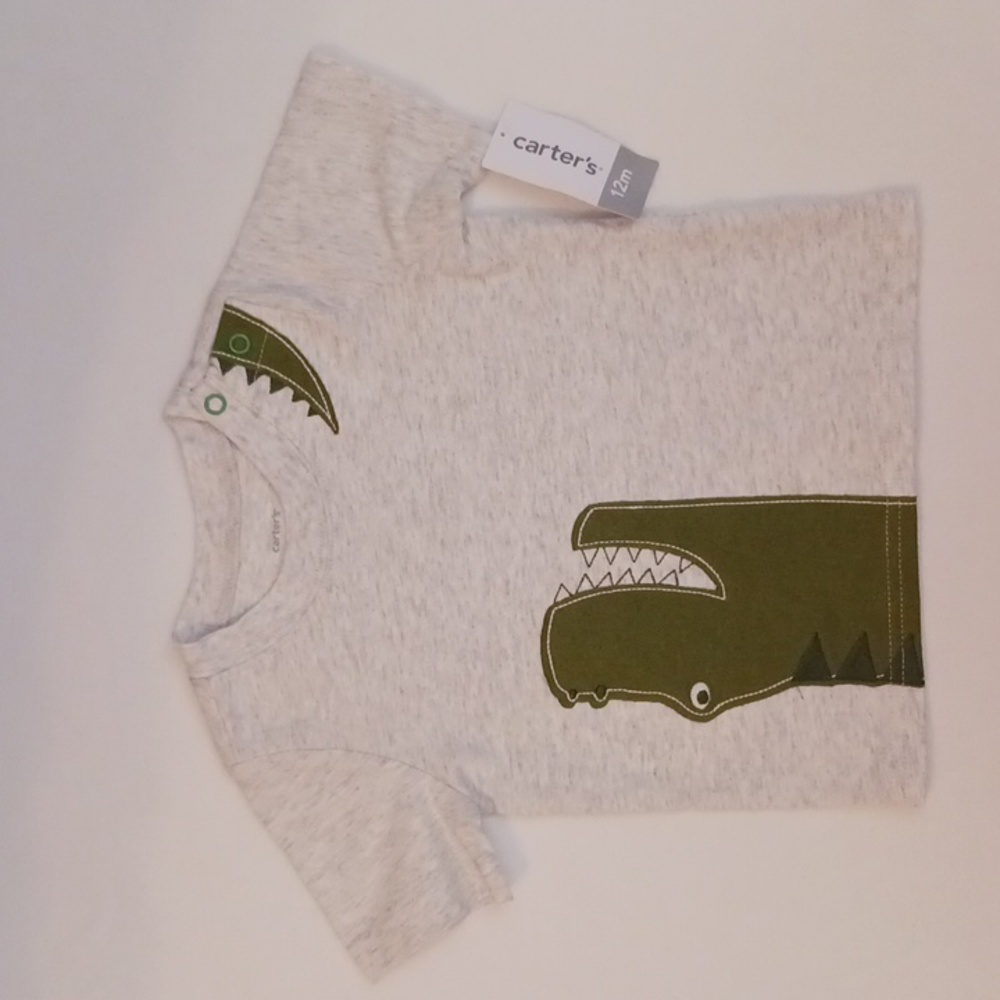 NWT Carter's 12M Dinosaur T-Shirt